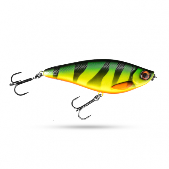 Scout Swimmer 12,5cm 67g Slow Sink - Fire tiger in the group Lures / Swimbaits / Hard Swimbaits at Sportfiskeprylar.se (SCSWSS125-18)