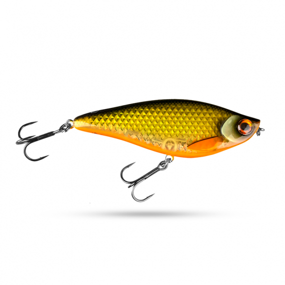 Scout Swimmer 12,5cm 67g Slow Sink - Shitty Roach Flash in the group Lures / Swimbaits / Hard Swimbaits at Sportfiskeprylar.se (SCSWSS125-19)