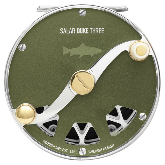 Frödin Salar Duke Reel Matte Hunter Green in the group Reels / Fly Reels & Extra Spools / Fly Reels at Sportfiskeprylar.se (SDKMHG-01r)