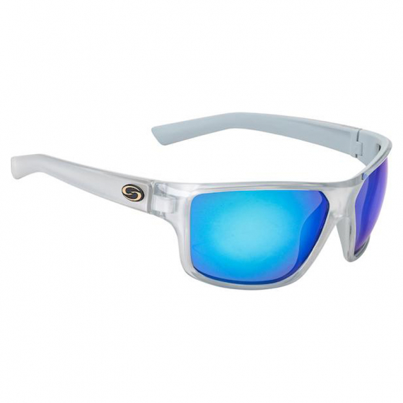 Strike King S11 Optics Clinch Crystal Concrete Frame, Wht Blue Mirror Lens in the group Clothes & Shoes / Eyewear / Polarized Sunglasses at Sportfiskeprylar.se (SG-S11403)