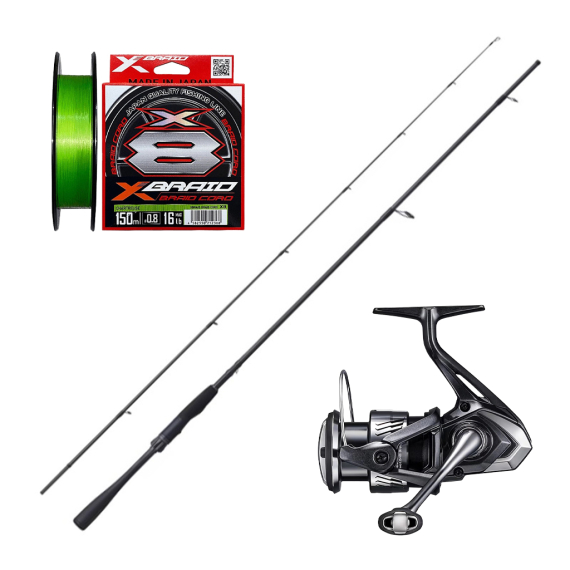 Shimano Zodias & Miravel Spinning Combo - 7\'0\'\'5-15g 2pc in the group Combos / Spinning Combos / Perch Spinning Set at Sportfiskeprylar.se (SHIMANOZODIASMIRAVELSET)