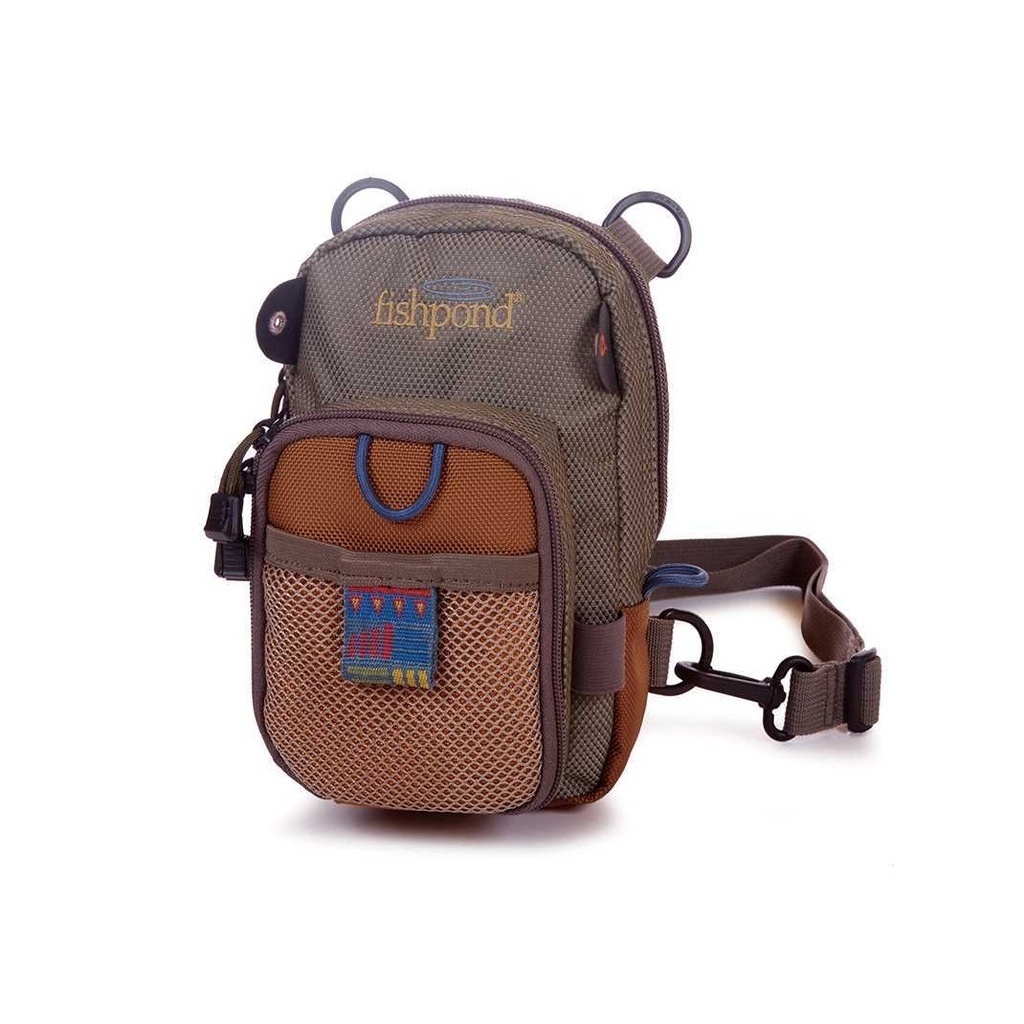 Fishpond San Juan Vertical Chest Pack Sand Saddle Brown in the group Storage / Tackle Bags / Hip packs at Sportfiskeprylar.se (SJVCP-SA-SAB)