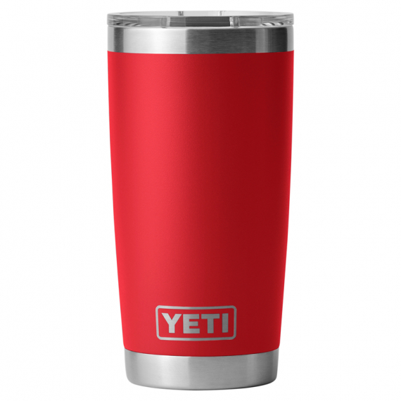 Yeti Rambler 20 Oz Tumbler - Rescue Red in the group Outdoor / Camp Kitchen & Utensils / Thermoses / Thermos Mugs at Sportfiskeprylar.se (SKU-0305-RSR)