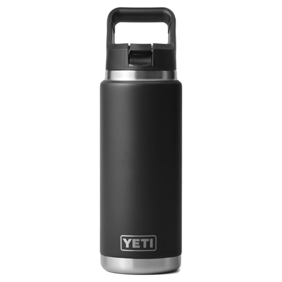 Yeti Rambler 26 Oz Straw Bottle - Black in the group Outdoor / Camp Kitchen & Utensils / Thermoses / Thermos Mugs at Sportfiskeprylar.se (SKU-0319-BLK)