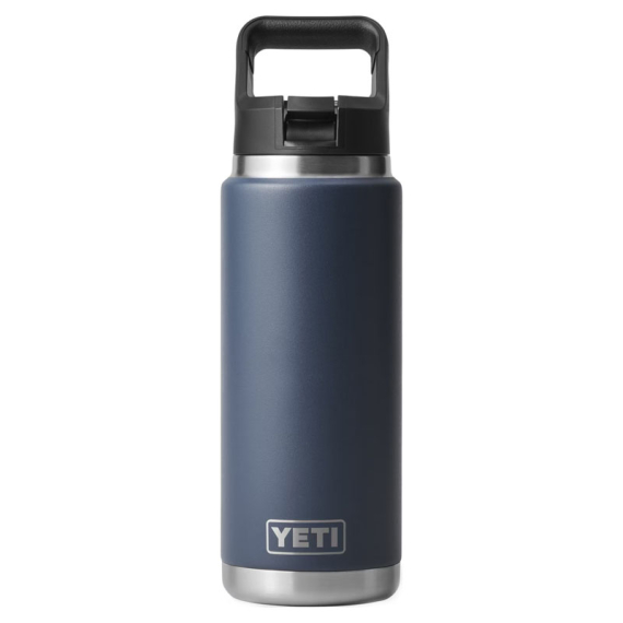 Yeti Rambler 26 Oz Straw Bottle - Navy in the group Outdoor / Camp Kitchen & Utensils / Thermoses / Thermos Mugs at Sportfiskeprylar.se (SKU-0319-NVY)