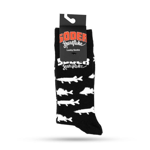 Söder Lucky Socks Salt and Pepper 41-46 1-pack in the group Clothes & Shoes / Clothing / Layering & Underwear / Socks at Sportfiskeprylar.se (SLSSP4146)