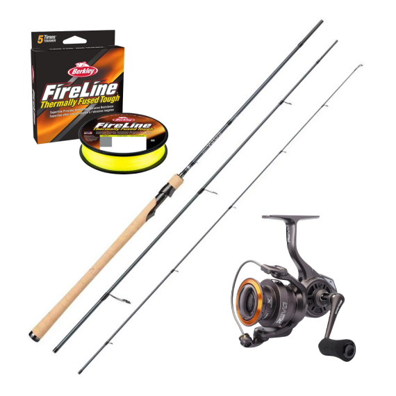 Abu Garcia Sölv AG2 Setrout Spinning Combo in the group Combos / Spinning Combos / Sea Trout Spinning Set at Sportfiskeprylar.se (SOLVAG2SEATROUTSET)