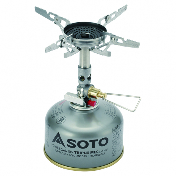 Soto WindMaster with 4Flex in the group Outdoor / Camp Kitchen & Utensils / Camping Stoves & Burners / Gas Camping Stoves at Sportfiskeprylar.se (SSOD-1RXN)