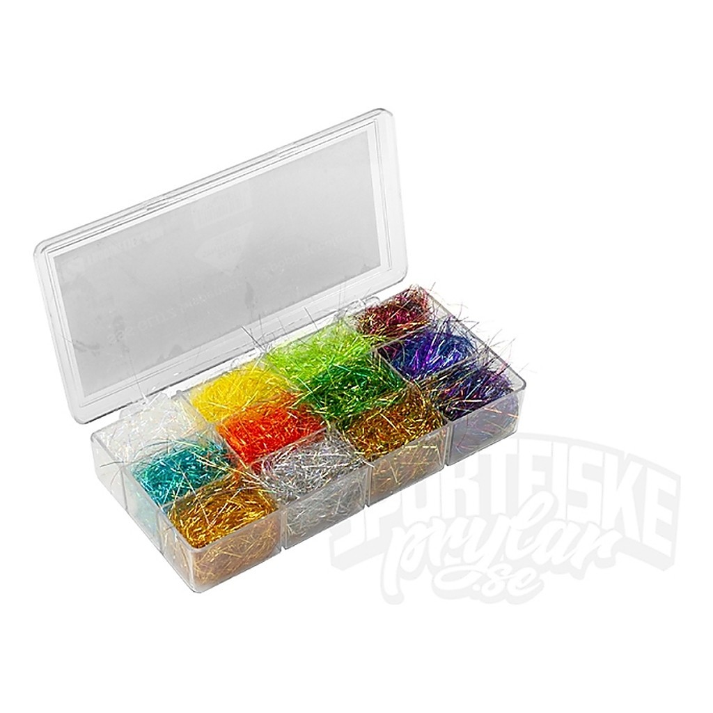 Frödin Dubbingbox Glitz in the group Hooks & Terminal Tackle / Fly Tying / Fly Tying Material / Dubbing at Sportfiskeprylar.se (SSSGLD-DISP)