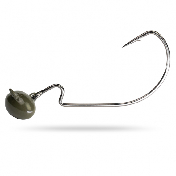 Söder Tackle Tungsten Swing Football Jig Head Green, 1pcs in the group Hooks & Terminal Tackle / Jig Heads / Football Jig Heads at Sportfiskeprylar.se (ST-30-38TSFJr)