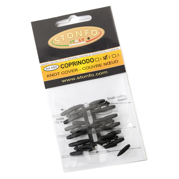 Knot Cover #2 - Black in the group Lines / Fly Lines / Fly Line Accessories at Sportfiskeprylar.se (ST-584-2B)