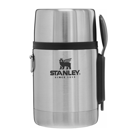 Stanley Mattermos Adventure med sked Rostfritt stål 0,53L in the group Outdoor / Camp Kitchen & Utensils / Lunch Boxes & Vacuum Food Jars / Vacuum Food Jars at Sportfiskeprylar.se (ST1001287032)
