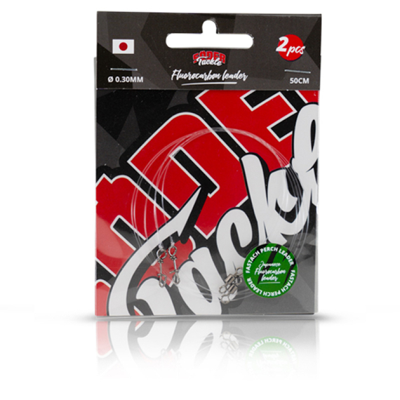 Söder Tackle Fluorocarbon Perch Leader (2pcs) in the group Hooks & Terminal Tackle / Leaders & Leader Materials / Ready Made Leaders / Fluorocarbon Leaders at Sportfiskeprylar.se (STC-TT0007r)