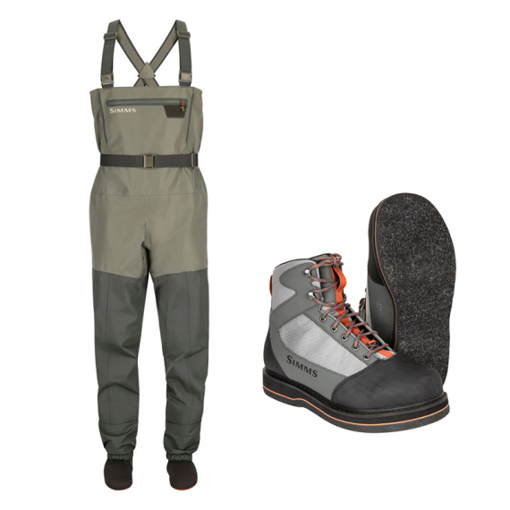 Simms Tributary Vadarpaket Felt in the group Clothes & Shoes / Waders & Wading Equipment / Wading Kits at Sportfiskeprylar.se (STRIBUTARYVP2)