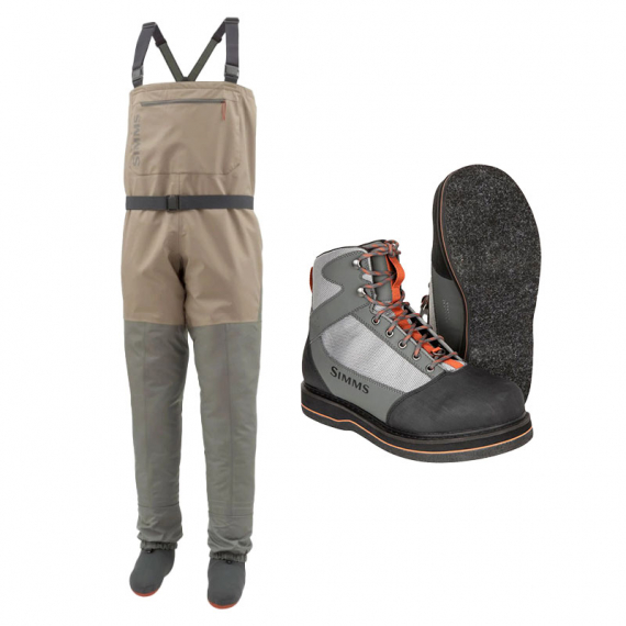 Simms Tributary Wading Set Felt in the group Clothes & Shoes / Waders & Wading Equipment / Wading Kits at Sportfiskeprylar.se (STRIBVSETF)