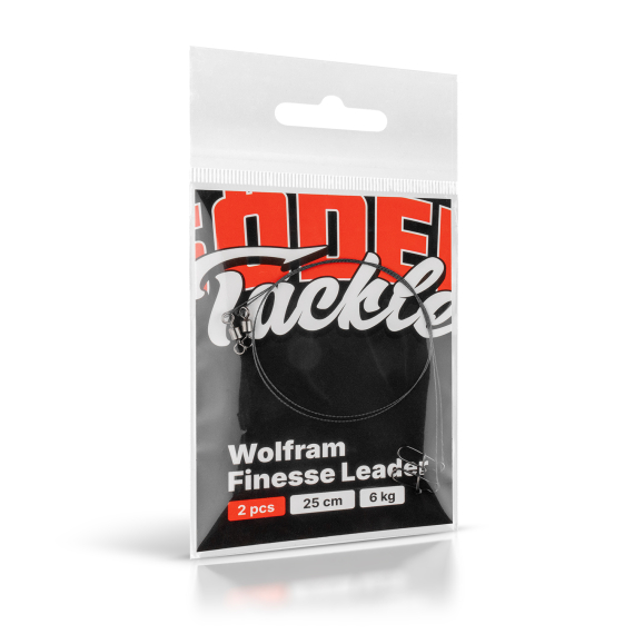 Söder Tackle Wolfram Finesse Leader 25 cm 6kg, 2pcs in the group Hooks & Terminal Tackle / Leaders & Leader Materials / Ready Made Leaders at Sportfiskeprylar.se (STWL25-6)