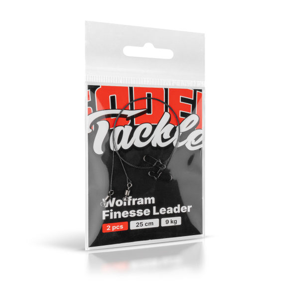 Söder Tackle Wolfram Finesse Leader 25 cm 9kg, 2pcs in the group Hooks & Terminal Tackle / Leaders & Leader Materials / Ready Made Leaders at Sportfiskeprylar.se (STWL25-9)