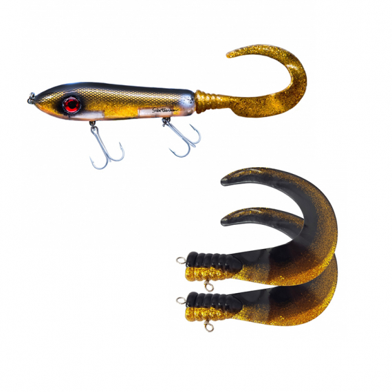 SvartZonker Mctail V1 Big Tail Kit in the group Lures / Tail baits & Hybrid baits at Sportfiskeprylar.se (SZ-MCBIGTAIL1)
