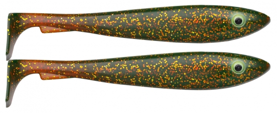 McRubberShad 23cm (2-Pack) - C12 Motoroil in the group Lures / Softbaits / Pike Softbaits at Sportfiskeprylar.se (SZ103312)