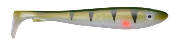 Svartzonker McRubber Shad 23cm (2-pack) - C17 UV Perch in the group Lures / Softbaits / Pike Softbaits at Sportfiskeprylar.se (SZ103317)