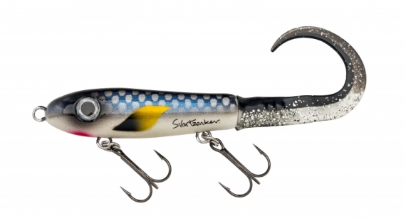 Svartzonker McTail Junior 35g, Steel Blue in the group Lures / Tail baits & Hybrid baits at Sportfiskeprylar.se (SZ104823)