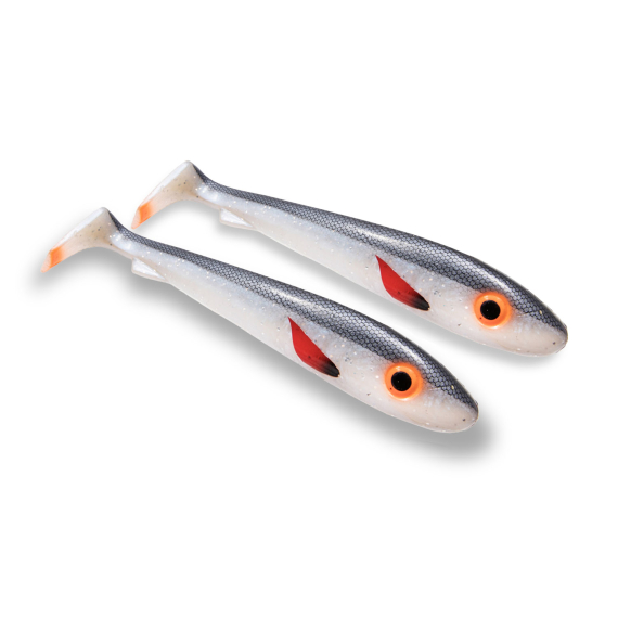 SvartZonker Big McRubber 25cm UV Series (2-pack) - Herring in the group Lures / Softbaits / Pike Softbaits at Sportfiskeprylar.se (SZ110460)