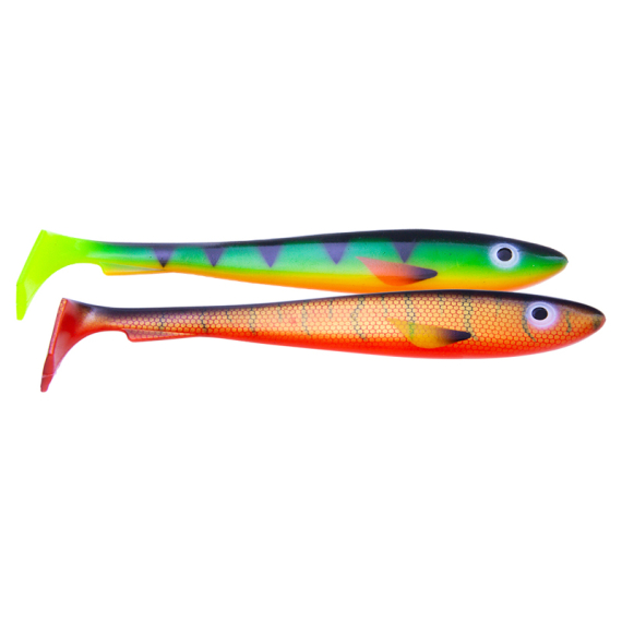McRubber The Pelagic 29cm - Red Tiger & Fire Tiger in the group Lures / Softbaits / Pike Softbaits at Sportfiskeprylar.se (SZ110804)