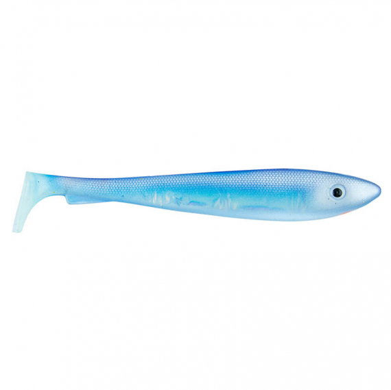 SvartZonker McRubber Flash Shad 23cm (2-pack) - Blue Silver in the group Lures / Softbaits / Pike Softbaits at Sportfiskeprylar.se (SZ111103)
