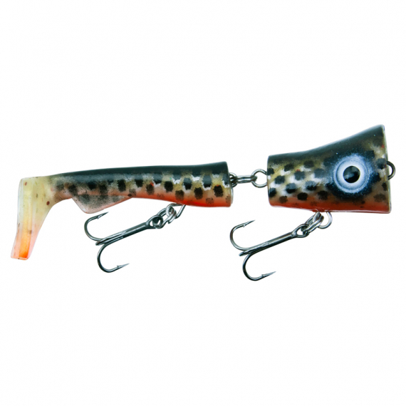 Svartzonker Ugly Louis Junior 10cm, 20g - Smokey in the group Lures / Tail baits & Hybrid baits at Sportfiskeprylar.se (SZ115105)
