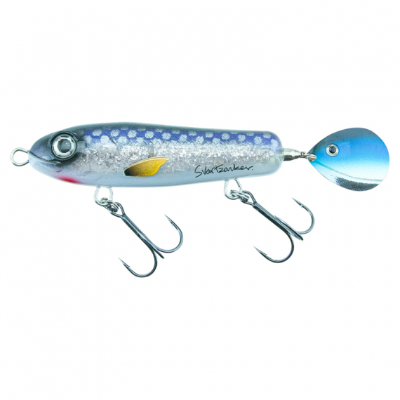 Svartzonker Spinning McTail Junior 87mm, 30g - Steel Blue in the group Lures / Tail baits & Hybrid baits at Sportfiskeprylar.se (SZ115904)