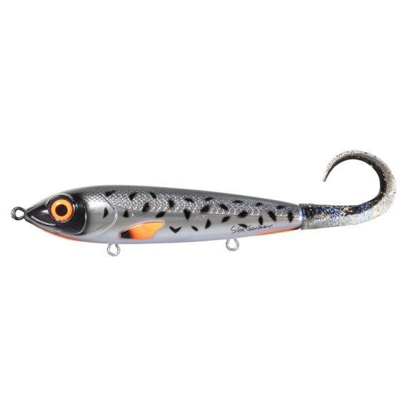 SvartZonker Jonny L 16,5cm, 110g - Silver Crappie in the group Lures / Tail baits & Hybrid baits at Sportfiskeprylar.se (SZ117504)