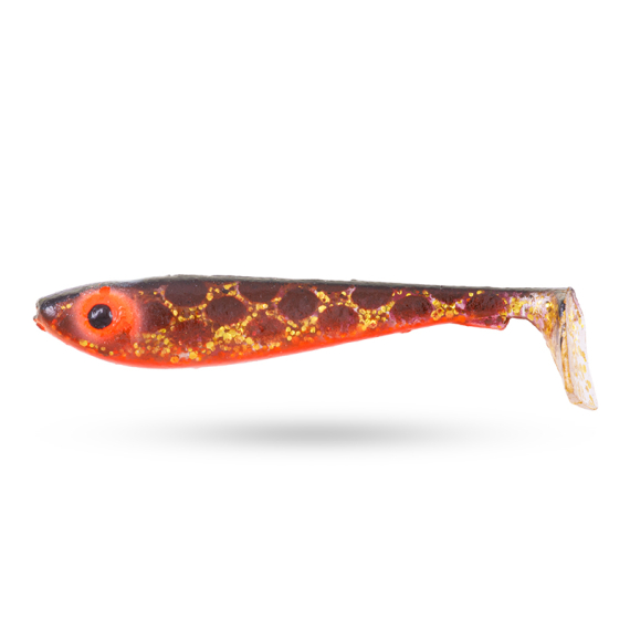 SvartZonker McRubber Shad 5,5 cm (6-pack) in the group Lures / Softbaits / Perch Softbaits & Zander Softbaits at Sportfiskeprylar.se (SZ119000r)