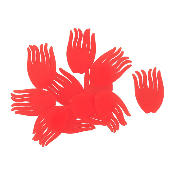 Westin Spotty Rig Fins UV Orange XL 16pcs in the group Hooks & Terminal Tackle / Rig Accessories at Sportfiskeprylar.se (T126-1146-XL)