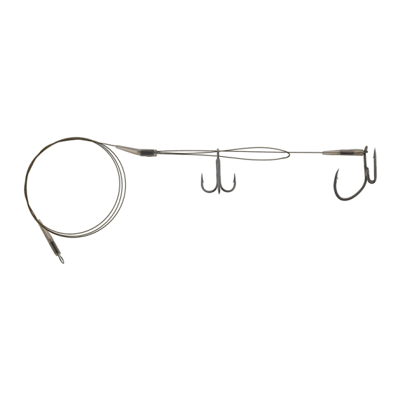 Westin Long-Cast Rig Single Hook M 1X7 65cm 14Kg/30Lbs #4+#1/2 in the group Hooks & Terminal Tackle / Ready-Made Rigs / Predator Traces at Sportfiskeprylar.se (T143-M-123)