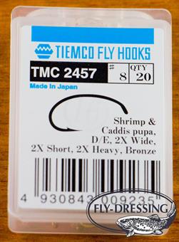 Tiemco 2457 Shimp/Caddis in the group Hooks & Terminal Tackle / Hooks / Fly Tying Hooks at Sportfiskeprylar.se (T2457r)