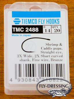 Tiemco 2488 Dry & Nymph #14 in the group Hooks & Terminal Tackle / Hooks / Fly Tying Hooks at Sportfiskeprylar.se (T2488-14)