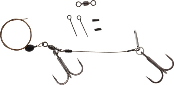 Westin Inline Rig 1x7 40,8kg 40cm #1/0 1-pack in the group Hooks & Terminal Tackle / Stingers & Stinger Accessories / Stingers at Sportfiskeprylar.se (T28-408-129)