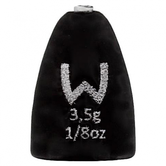 Westin Add-It Tungsten Bullet Weights Matte Black (5pcs) - 3,5g in the group Hooks & Terminal Tackle / Sinkers & Weights / Bullet Weights at Sportfiskeprylar.se (T38-628-003)