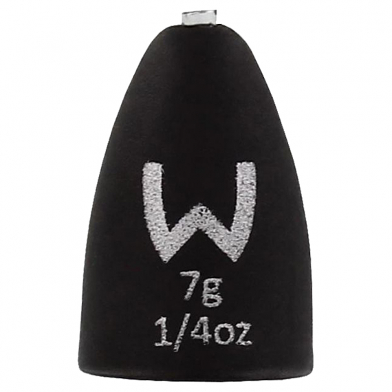 Westin Add-It Tungsten Bullet Weights Matte Black in the group Hooks & Terminal Tackle / Sinkers & Weights / Bullet Weights at Sportfiskeprylar.se (T38-628-003r)