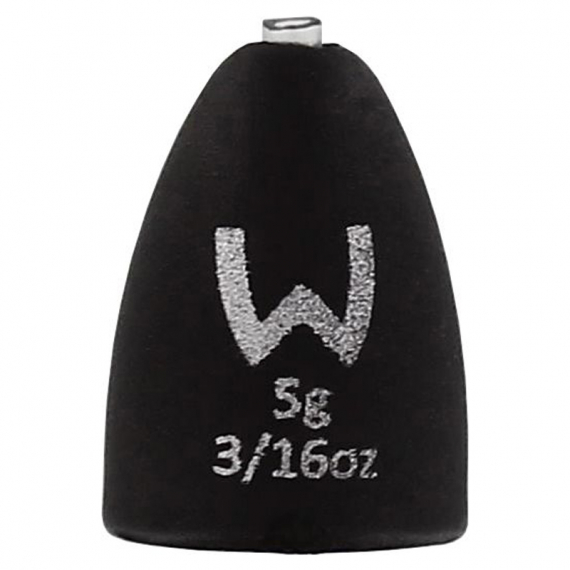Westin Add-It Tungsten Bullet Weights Matte Black (4pcs) - 5g in the group Hooks & Terminal Tackle / Sinkers & Weights / Bullet Weights at Sportfiskeprylar.se (T38-628-005)