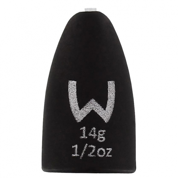 Westin Add-It Tungsten Bullet Weights Matte Black (2pcs) - 14g in the group Hooks & Terminal Tackle / Sinkers & Weights / Bullet Weights at Sportfiskeprylar.se (T38-628-014)