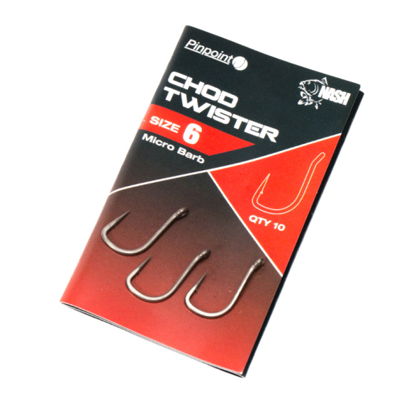 Nash Chod Twister in the group Hooks & Terminal Tackle / Hooks / Specimen Hooks at Sportfiskeprylar.se (T6102r)