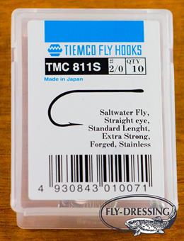 Tiemco 811S Saltwater #2/0 in the group Hooks & Terminal Tackle / Hooks / Fly Tying Hooks at Sportfiskeprylar.se (T811S-2-0)