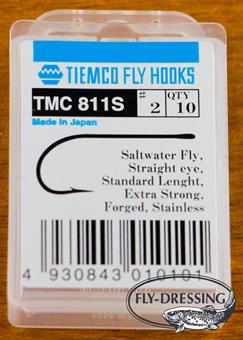 Tiemco 811S Saltwater #2 in the group Hooks & Terminal Tackle / Hooks / Fly Tying Hooks at Sportfiskeprylar.se (T811S-2)