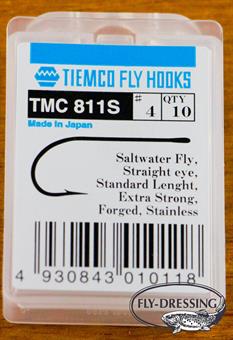 Tiemco 811S Saltwater #4 in the group Hooks & Terminal Tackle / Hooks / Fly Tying Hooks at Sportfiskeprylar.se (T811S-4)