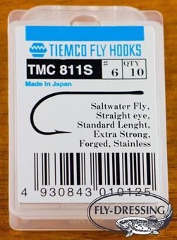 Tiemco 811S Saltwater #6 in the group Hooks & Terminal Tackle / Hooks / Fly Tying Hooks at Sportfiskeprylar.se (T811S-6)