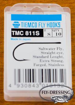 Tiemco 811S Saltwater #8 in the group Hooks & Terminal Tackle / Hooks / Fly Tying Hooks at Sportfiskeprylar.se (T811S-8)