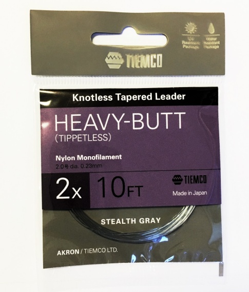 Tiemco Akron Heavy Butt Taperad Tafs 10ft in the group Hooks & Terminal Tackle / Leaders & Leader Materials / Ready Made Leaders / Tapered Leaders at Sportfiskeprylar.se (TAHB10-2Xr)