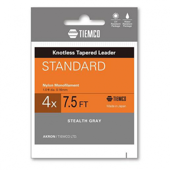 Tiemco Akron Leader 9ft 4X in the group Hooks & Terminal Tackle / Leaders & Leader Materials at Sportfiskeprylar.se (TAL9-4X)