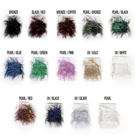Long Hair Large Holo - UV/White